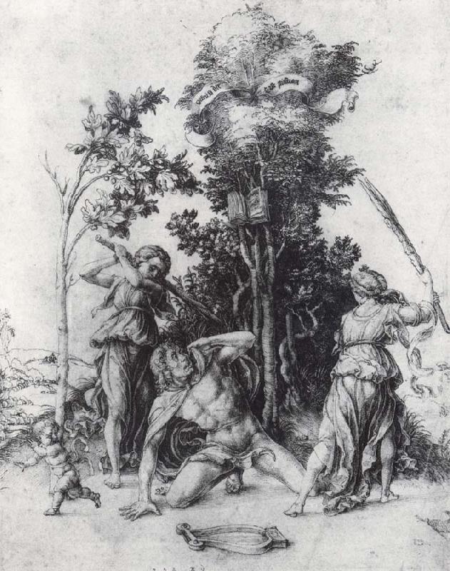 Albrecht Durer The Death of Orpheus France oil painting art